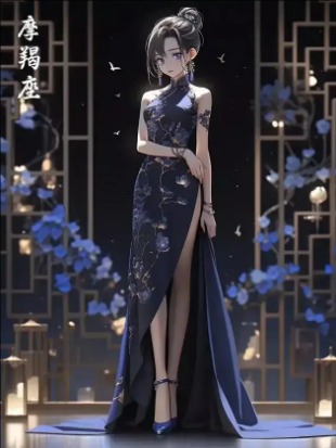 摩羯座的美人穩(wěn)重而堅韌